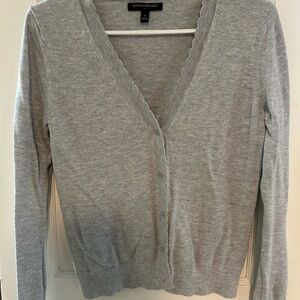 Banana Republic Gray Cardigan